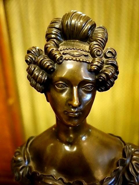 Bronze Bust Charles X Period-photo-2
