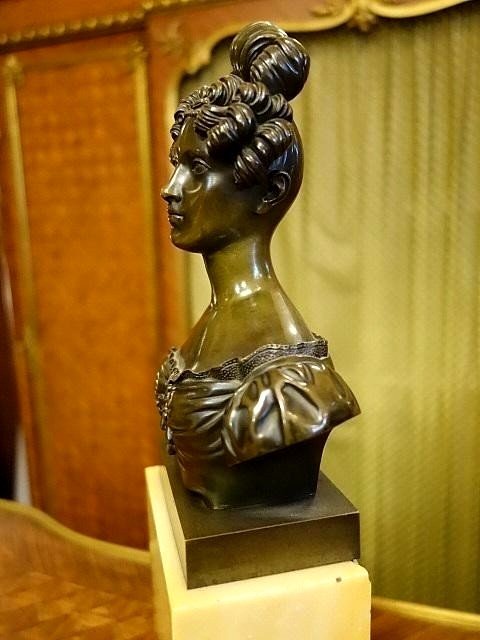 Bronze Bust Charles X Period-photo-4