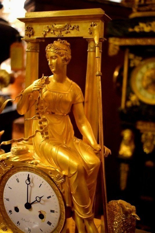 Gilt Bronze Clock-photo-2