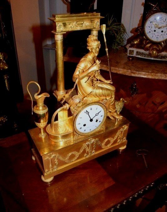 Gilt Bronze Clock-photo-3