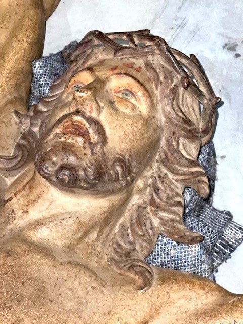 Cast Iron Christ Height = 180 Centimetres -photo-4