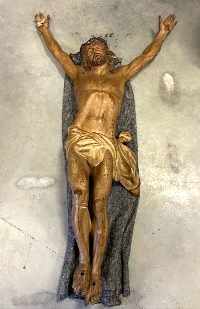 Cast Iron Christ Height = 180 Centimetres 