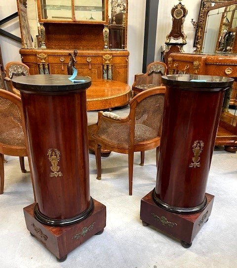 Pair Of Columns ; Early 19th Century-photo-5