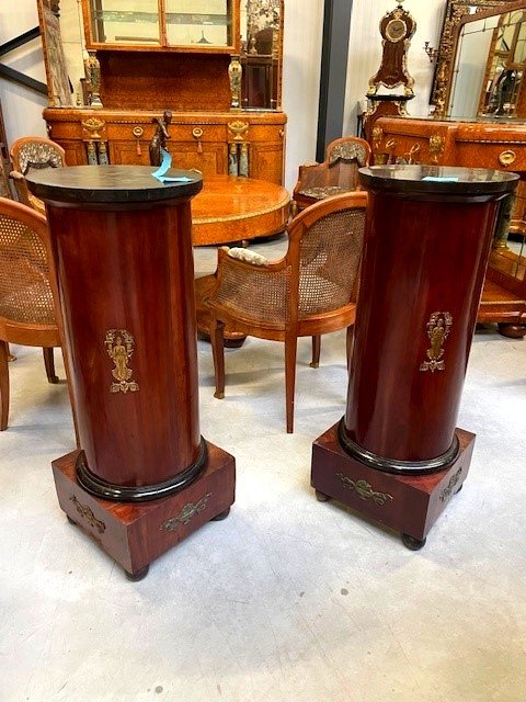 Pair Of Columns ; Early 19th Century