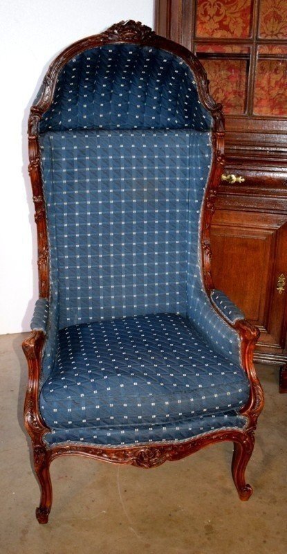 Pair Of Confessional Armchairs ;19th Century-photo-4