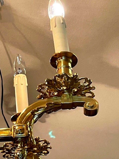Gilt Bronze Chandelier-photo-4