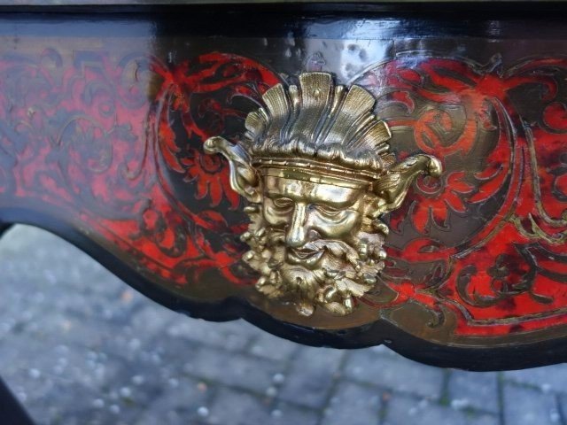 Boulle Marquetry  Desk -photo-1