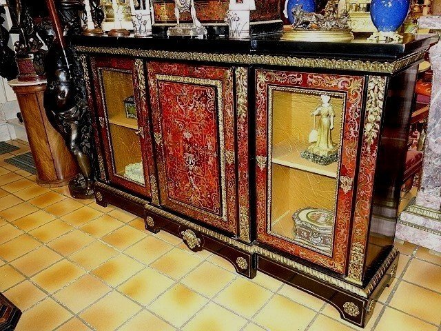 Sideboard In Boulle Marquetry -photo-2