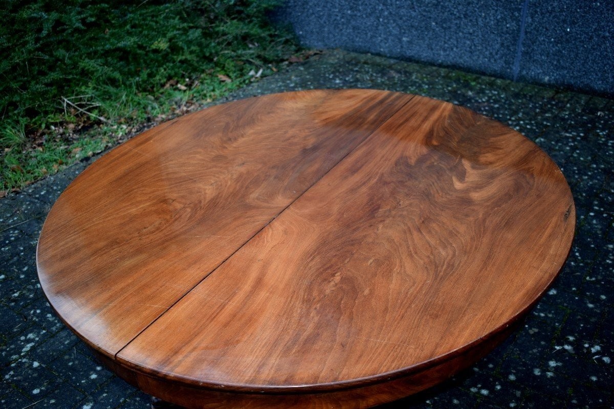 Table De Salle à Manger Du Début Du XIXe Siècle-photo-4