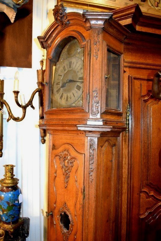 Horloge De Parquet Du 18e Siècle -photo-1