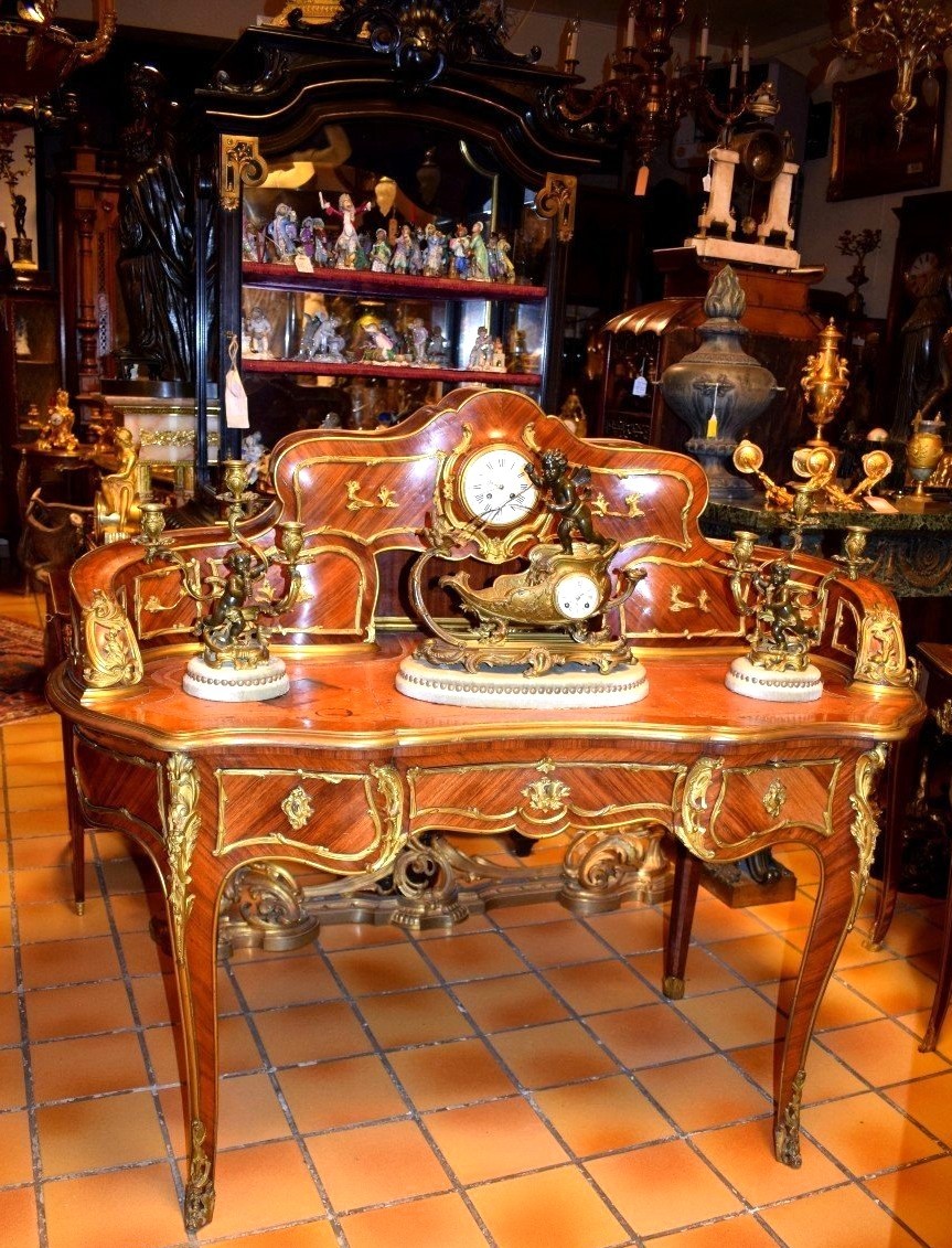 Louis XV Style Lady's Desk 
