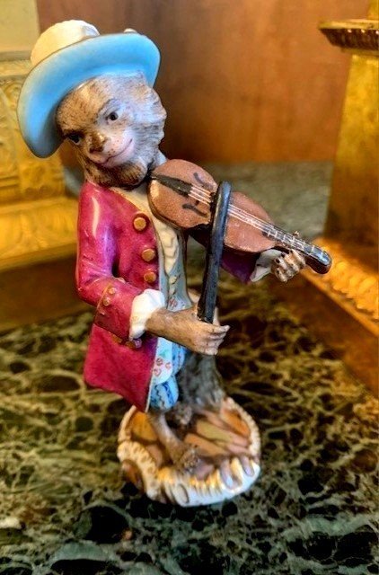 Orchestre en porcelaine de Meissen ( Affenkappelle )-photo-8