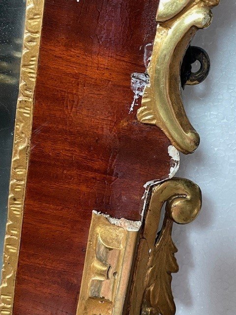 Miroir d'époque Louis XV-photo-4