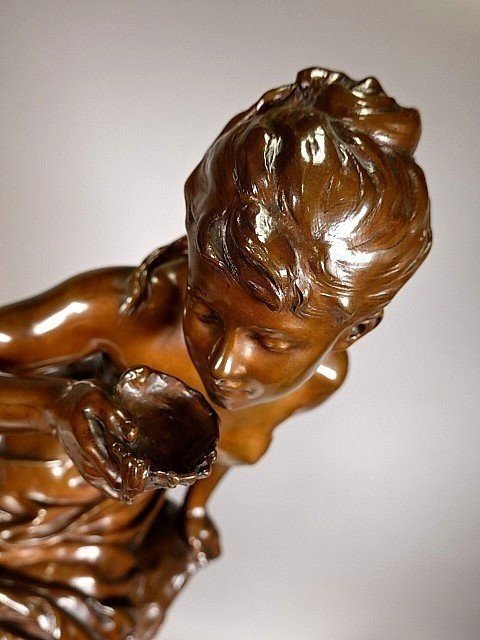 Sculpture en bronze par Mathurin Moreau -photo-4