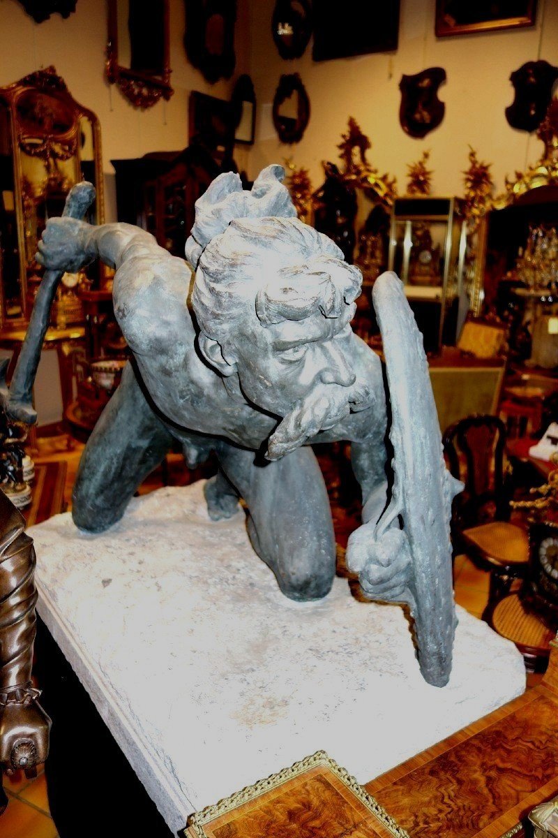 The Welsh Ambiorix In Bronze -photo-3