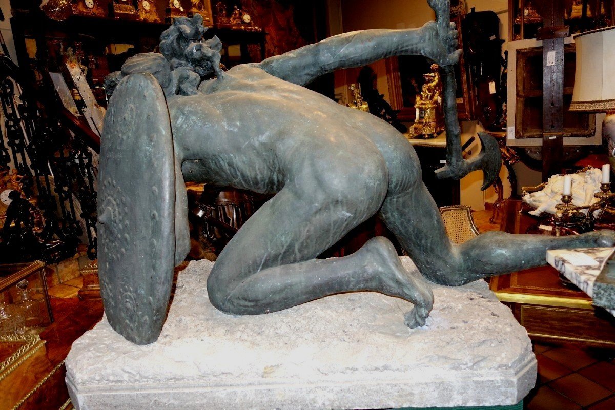 The Welsh Ambiorix In Bronze -photo-3