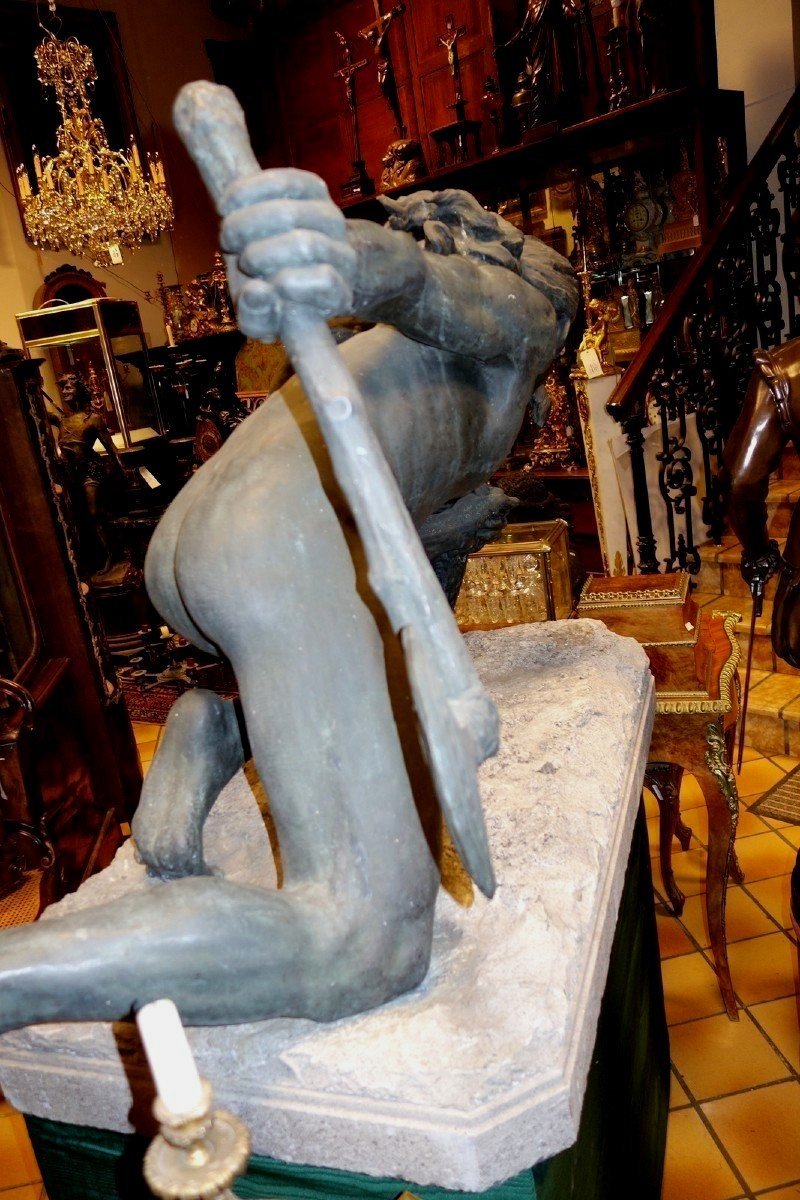 The Welsh Ambiorix In Bronze -photo-4