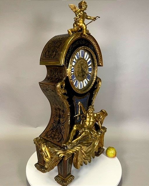 Boulle Clock "love & Time"-photo-4