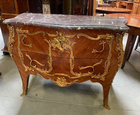 Louis XV Chest Of Drawers-photo-2
