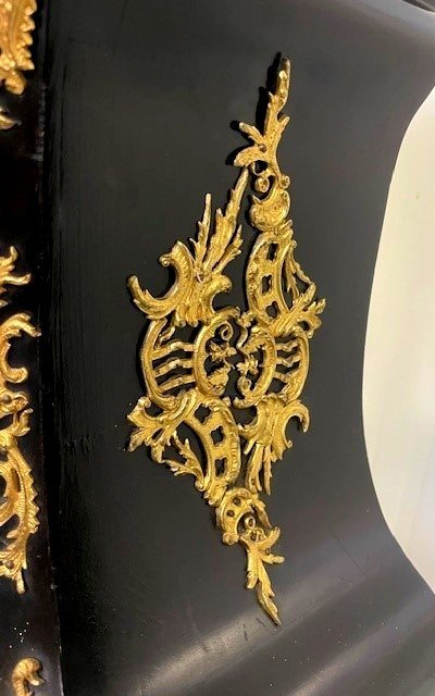 Pendule et sa gaine de style Louis XV -photo-4