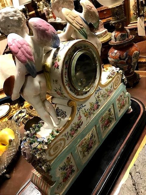 Large Porcelain Clock -photo-1