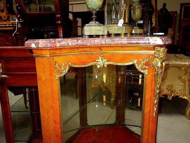 Louis XV Display Case By François Linke -photo-2