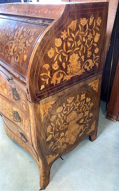 Dutch Marquetry Desk -photo-3