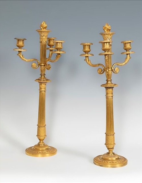 Paire de bougeoirs -photo-2
