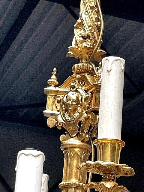 Grand lustre Napoleon III-photo-2