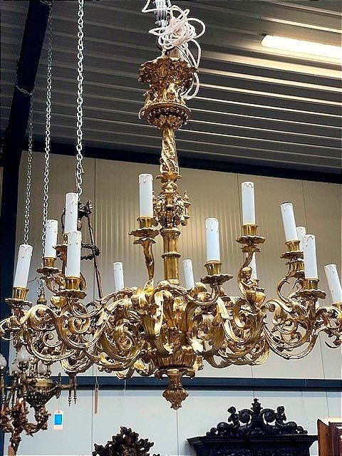 Grand lustre Napoleon III-photo-3