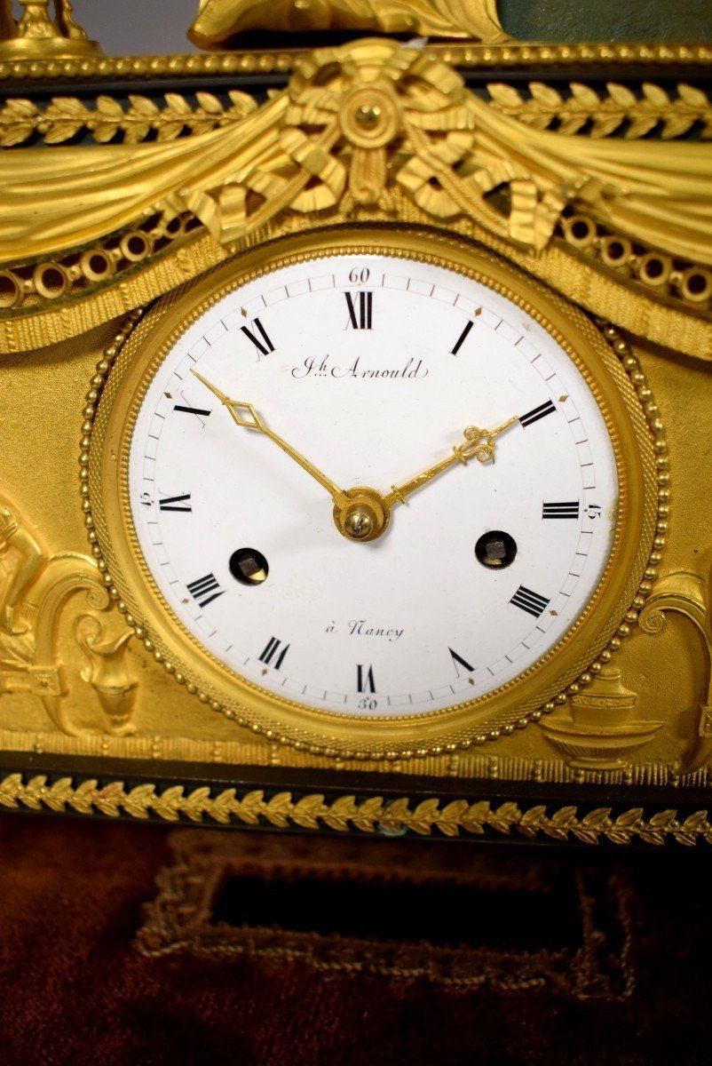 Very Rare Directoire Clock-photo-3