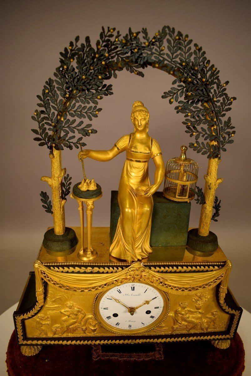 Very Rare Directoire Clock-photo-1