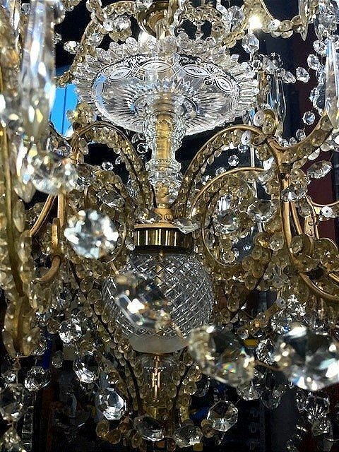 Monumental Baccarat Crystal Chandelier -photo-4