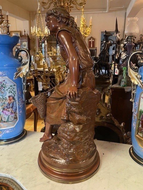 Bronze Sculpture By Moreau -photo-1