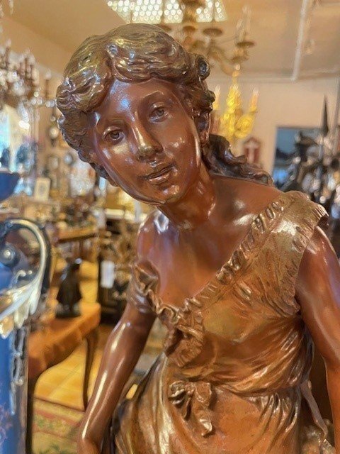 Bronze Sculpture By Moreau -photo-4