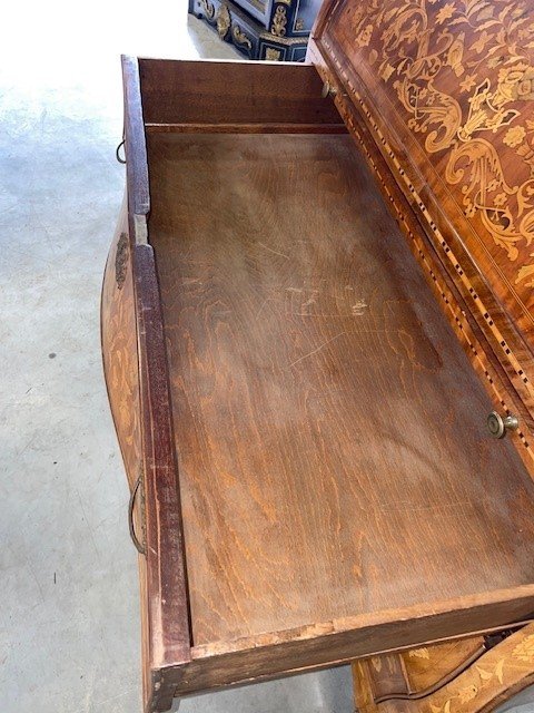 Bureau en marqueterie XIXe -photo-6