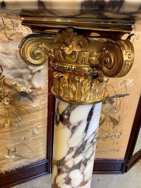 Imposing Louis XVI Style Pedestal-photo-1
