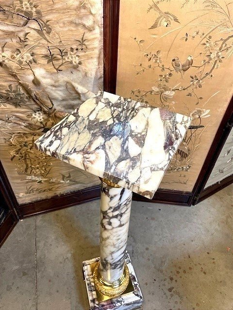 Imposing Louis XVI Style Pedestal-photo-3