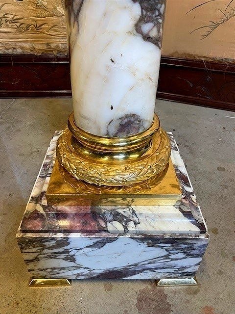 Imposing Louis XVI Style Pedestal-photo-4