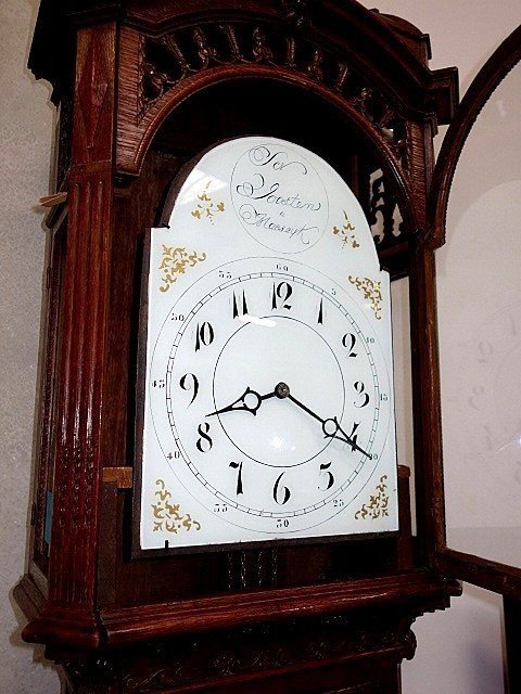 Horloge de parquet  d'époque Transition-photo-2