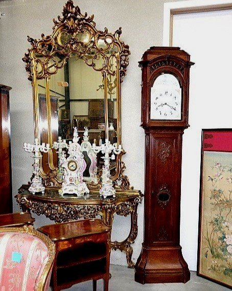 Horloge de parquet  d'époque Transition-photo-7