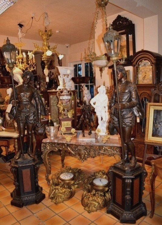 Pair Of Venetian Guardians