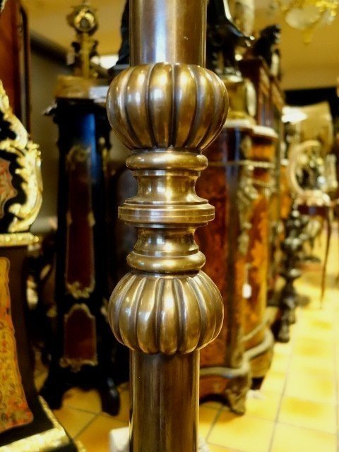 Paire de lampadaires des années 1940-photo-1