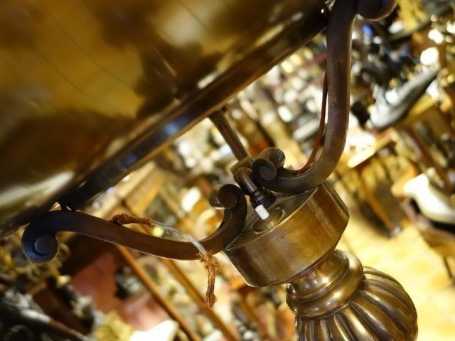 Paire de lampadaires des années 1940-photo-3