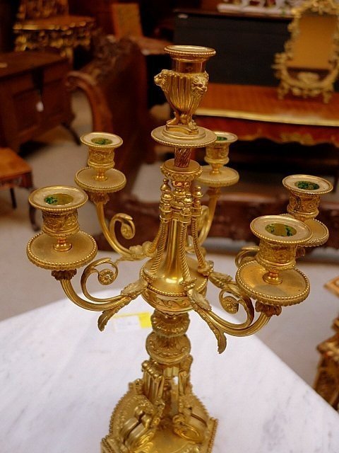 Napoleon III Clockset-photo-3