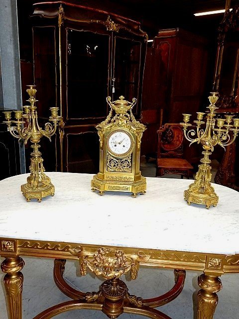 Napoleon III Clockset-photo-8