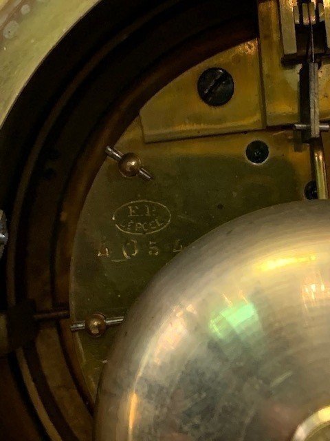 Pendule à l'éléphant Louis XV-photo-2