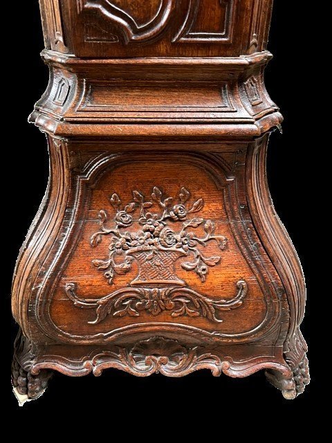 Horloge de parquet du XVIIIe siècle-photo-2