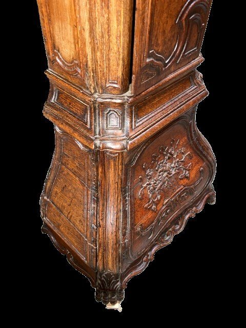 Horloge de parquet du XVIIIe siècle-photo-4