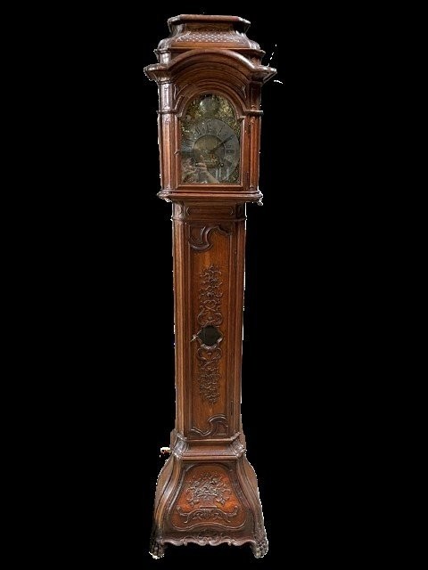 Horloge de parquet du XVIIIe siècle